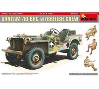 Bantam 40 Brc W/ British Crew Plástico Kit 1 :3 5 Modelo Miniart
