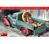 Miniart 550038046-1/35 Cheese Delivery Coche Entrega Camion Plataforma Tipo