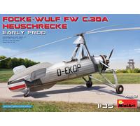 Miniart 550041012-1 :3 5 Focke-Wulf Fw C. 30A Saltamontes Early Prod Nuevo