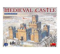 MiniArt 72005 1:72 Castillo Medieval-réplica Fiel, Kit plástico, Manualidades, Hobby, encolado, modelismo, ensamblaje, sin Pintar, Multicolor, Mittel