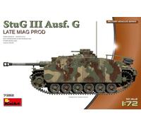 MINIART 72112 Kit de Modelismo 1/72 StuG III Ausf. G Late Miag Producción