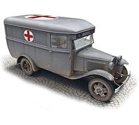 MiniArt Escala 1: 35 "gas-03-30 Ambulancia Kit de Modelo de Plástico (Gris)