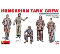 MiniArt Figura para modelismo 35157 Tripulación de tanque húngaro kit plástico Escala 1:35