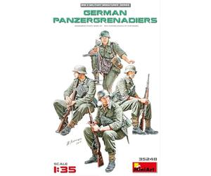 MiniArt German 35248 - Figuras de Grenadiers, Color Gris