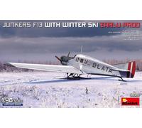 MiniArt JUNKERS F13 Con Esquís De Invierno, Producción Inicial