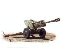 MiniArt Kit de Modelo de plástico de Pistola de Campo Alemana F.K. 39, Escala 1:35, 7,62 cm (Gris)