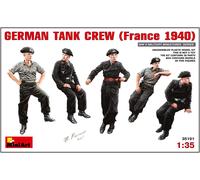 MiniArt MA35191 1/35 de la tripulación del Tanque alemán (Francia 1940) Cinco cu