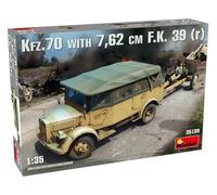 Maqueta Kfz.70 Y 7,62 Cm F.k. 39 ( R ) |miniart|35189| 1:35 Maqueta De Tanque Pr
