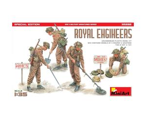 MiniArt MIN35292 1:35-Royal Engineers (Spec Edit), Color Moldeado