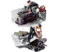 MiniArt Kit de modelo de plástico MIN35331, sin montar, gris