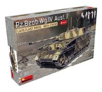 MiniArt MIN35344 1:35-Pz.Beob.Wg. IV Ausf J Late 2 en 1 con tripulación