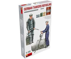 Miniart MIN35348 1:35-Tanques alemanes Reabastecimiento de Combustible