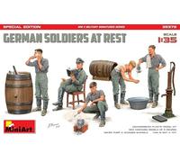 Mini Art 35378 1/35 Soldados Alemanes En Reposo Edición Especial