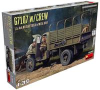 MiniArt MIN35383 1:35-G7107 w/Crew 4x4 Cargo Truck w/Metal Bod (Importación USA)