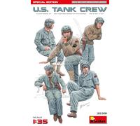 MiniArt MIN35391 1:35-US Tank Crew, (edición especial), kit de modelo a escala, sin pintar