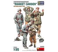 MiniArt MIN35393 1:35-Market Garden, Holland 1944, con kit de modelo a escala de cabezas de resina, sin pintar
