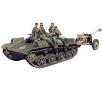 MINIART 35395 Kit 1/35 Tractor Artillería Alemán T-60 (r) con PaK40 y Dotación