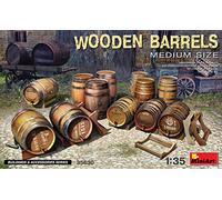 MINIART 35630 1/35 Barriles de Madera Tamaño Mediano Kit