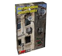 MiniArt MIN35638 1:35-Aire acondicionado y antena parabólica, sin pintar