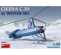 Miniart MIN41014 1:35-Cierva C.30 with Winter Ski Scale Model (Importación USA)