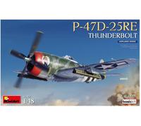 MiniArt Maqueta P-47D-25RE Thunderbolt 1:48 Kit básico sin pintar