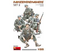 MiniArt Panzergrenadiers Set 2, Miniaturas 1:35, 4 Figuras