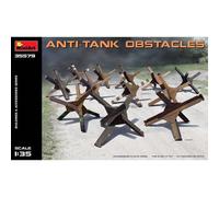 Miniart Set Obstáculos Antitanque Miniart 1/35 Obstáculos Antichars WW2 8052