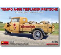 Maqueta Furgoneta Tempo A400 Cargador Pritsche 3-wheel Beer Delivery Truck