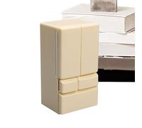Miniatura Cocina Refrigerador - Doble Puerta Muebles Casa, Escala Juguete Productos Cocina, Cumpleaños Navidad Regalo | Escala Detallada Un Doce Plantilla Anima Juego Imaginario Chica