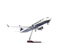 Miniatura De Avión Ryan B737-800 A Escala 1/85 47 Cm para Entusiastas Aficionados Militares(No Light)