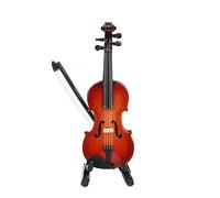 MINIATURA DE VIOLIN DE 10CM CON ESTUCHE Y SOPORTE