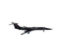 Miniatura del avión Adornos de Metal for colección de Regalos, Modelo de avión de Juguete Ruso TU-134UBL a Escala 1/400.