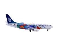Miniatura del avión Adornos de Metal Fundido a presión for Aviones de colección de aleación, Modelo 1:400, Boeing B737-300 de Air New Zealand Modelo en Miniatura
