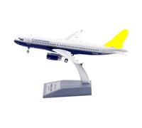 Miniatura del avión Avión de colección de aleación, Regalo, Escala 1:200, Modelo A320-200 de Caledonian Aviation, Modelo de avión de Metal Fundido a presión con Soporte.