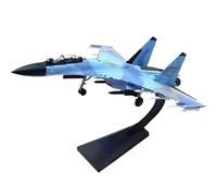 Miniatura del avión Avión de Combate Su-35 Super Flanker de la Fuerza Aérea China, Modelo de avión de fundición a presión a Escala 1:72, Recuerdo.