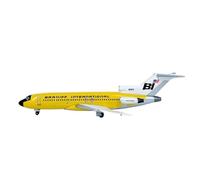 Miniatura del avión Avión de Juguete a Escala 1:500 Braniff Aviation B727-100, Modelo de avión de aleación estática, decoración de Metal, Regalo.