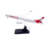 Miniatura del avión Avión de Metal Fundido a presión Coleccionable Modelo 787-9 OE-LPM de Austrian Airlines a Escala 1:400