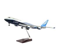Miniatura del avión For Prototipo de avión B747 de 47 cm, Modelo de avión a Escala 1:150, Modelo de avión de Resina fundida a presión con decoración Ligera(Withlight)