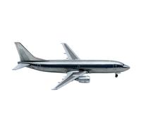 Miniatura del avión Kit de avión de Juguete a Escala 1:400, avión Coleccionable de aleación Boeing B737-300, Modelo de avión de Metal Fundido a presión con Soporte.