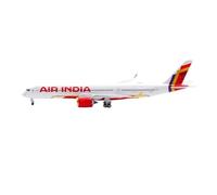 Miniatura del avión Kit de Juguete Decorativo de Metal Fundido a presión for el Modelo A350-900 de Air India a Escala 1:400.