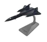 Miniatura Del Avión Modelo Avión A Escala 1:200 Para Aviones De La Fuerza Aérea Aleación Metal Fundido, Aviones De Reconocimiento Blackbird SR-71 Decoraciones Escritorio Para Entusiastas Del SR71