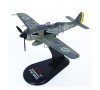 Miniatura Del Avión Modelo Avión A Escala 1:72 Para El Avión De Combate Alemán FW190A Modelo Avión Militar De Aleación FW190 Para Exhibición Colección Regalo O Decoración De Escritorio Para El Hogar