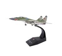 Miniatura Del Avión Modelo De Avión A Escala 1:100 Para La Fuerza Aérea Rusa MiG-29, Modelo De Avión De Aleación De Metal Fundido A Presión, Decoración De Escritorio Para Entusiastas De La Aviación