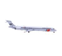 Miniatura del avión Modelo de avión Coleccionable de aleación 1:400 British Airways SAS Madoff MD-90, Modelo de avión de Metal Fundido a presión LN-Rob Modelo en Miniatura