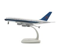 Miniatura del avión Modelo de avión de aleación Airbus A380 de 20 cm, Escala 1:400, de Southern Airlines, con Ruedas de colección.