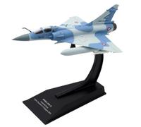 Miniatura del avión Modelo de avión de aleación fundida a presión Mirage 2000-5F Fighter 2015 a Escala 1/100, Coleccionable.