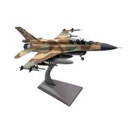 Miniatura del avión Modelo de avión de Combate F-16i Thunderstorm a Escala 1/72, Modelo de avión de Combate de Metal Fundido a presión, Modelo de avión de Juguete de colección.