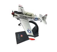 Miniatura del avión Modelo de avión de Entrenamiento LT-6G US T-6 Texas, Escala 1/72, for exhibición estática de Metal, colección de Modelos de Aviones for Adultos.