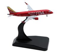 Miniatura del avión Modelo de avión de Metal Fundido a presión Embraer FDA 170-100STD de JC Wings con Soporte de Regalo