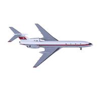 Miniatura del avión Modelo de avión de pasajeros a Escala 1:400 Air Koryo Tu-154B P-561, Modelo de avión de Metal Fundido a presión, Juguete en Miniatura, Regalo for niño.